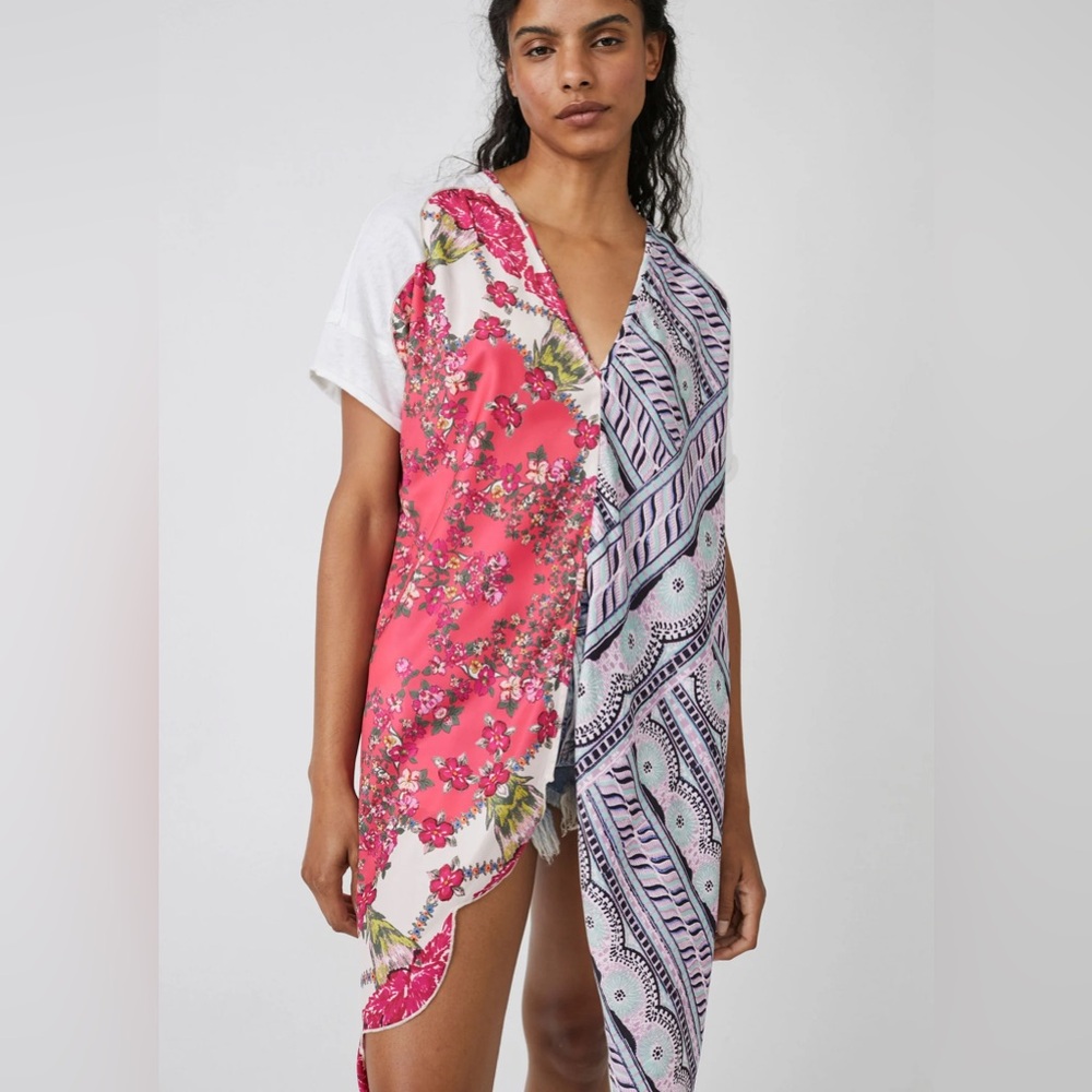 NWT Free People Pick Your Scarf Maxi Tee‎